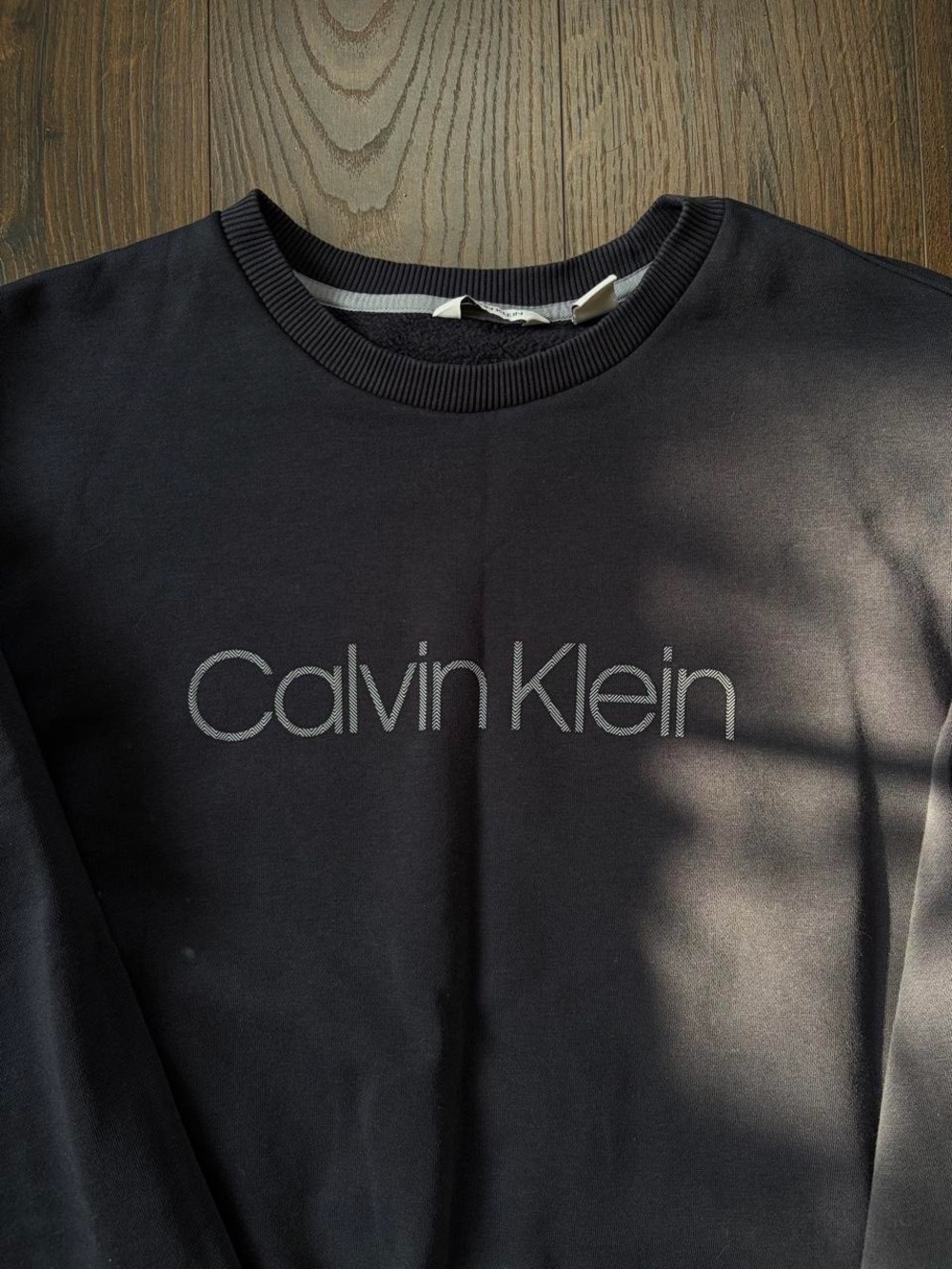 Calvin Klein Navy Blue Logo Crewneck